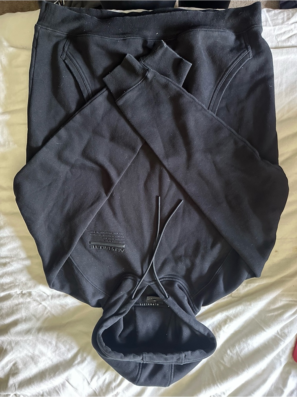 Alphalete Black Men's Hoodie Sweatshirt